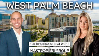City Place Tower South West Palm Beach Property Tour | 550 Okeechobee Blvd Apt 161